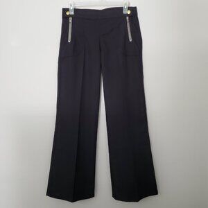 NWOT 7 For All Mankind Black Wide Leg Jeans